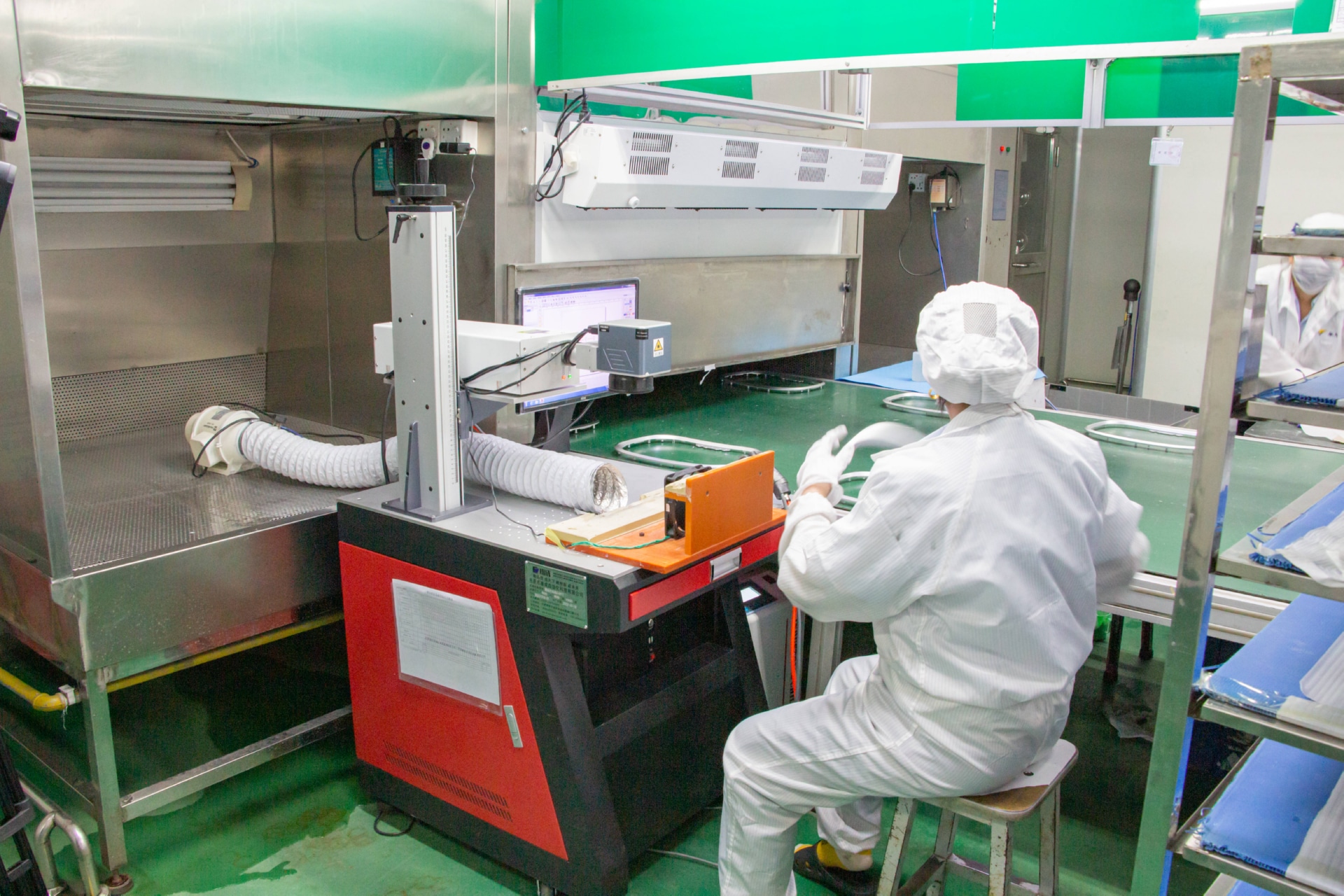 喷涂车间实拍图片(2) 