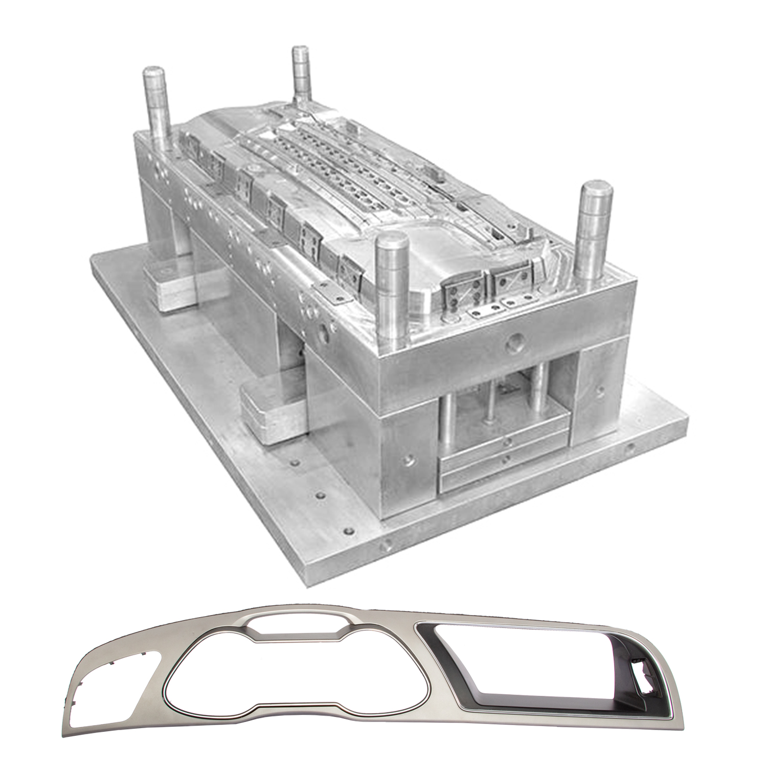 汽车车门板塑料件注塑模具开模加工定制厂家