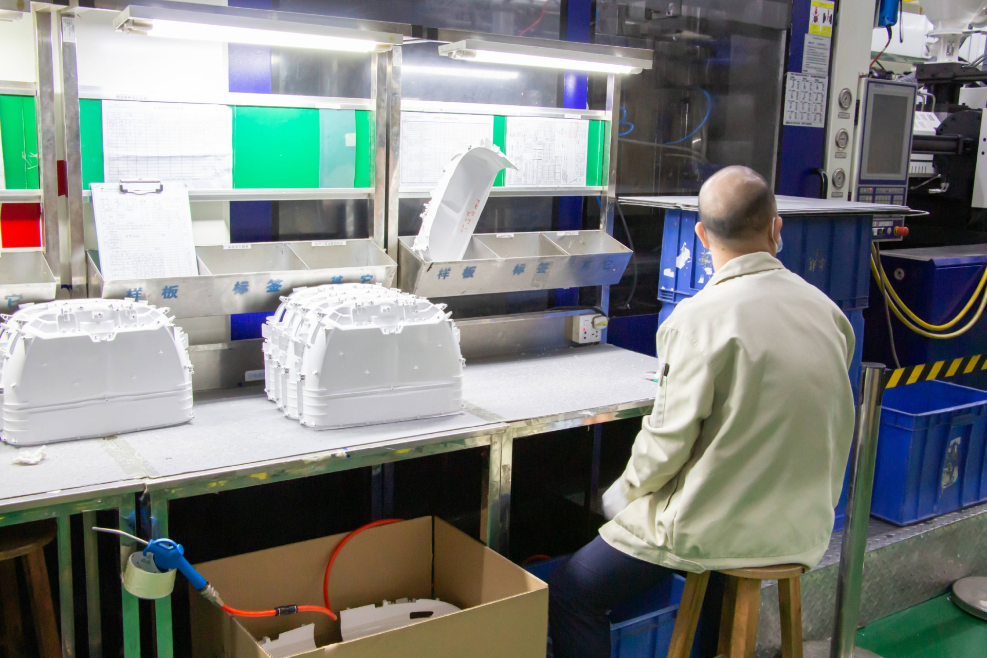 广东永超注塑模具加工厂家注塑加工车间实拍图片